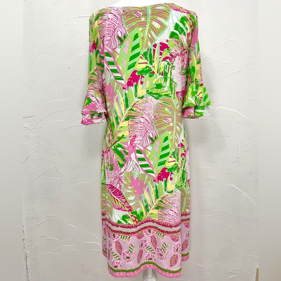 Pappagallo Erica Flutter Sleeve Shift Dress - Picture 5 of 9